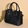 Women's Leather Handbag (Black)