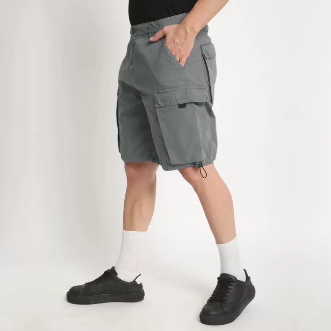 Men Regular Fit Cargo Shorts